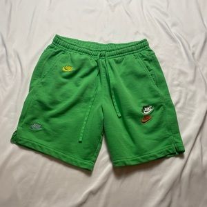 Nike Men’s Fleece Shorts, Embroidered Graphics
